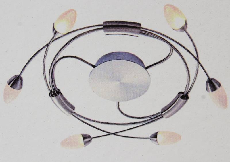 B-Ware Led Deckenlampe Deyan Deckenlampe Lampe Leuchte Dimmbar 6 Fl. Rund 230 V 50 Hz B-Ware Led Deckenlampe Deyan Deckenlampe Lampe Leuchte Dimmbar 6 Fl. Rund 230 V 50 Hz von no name