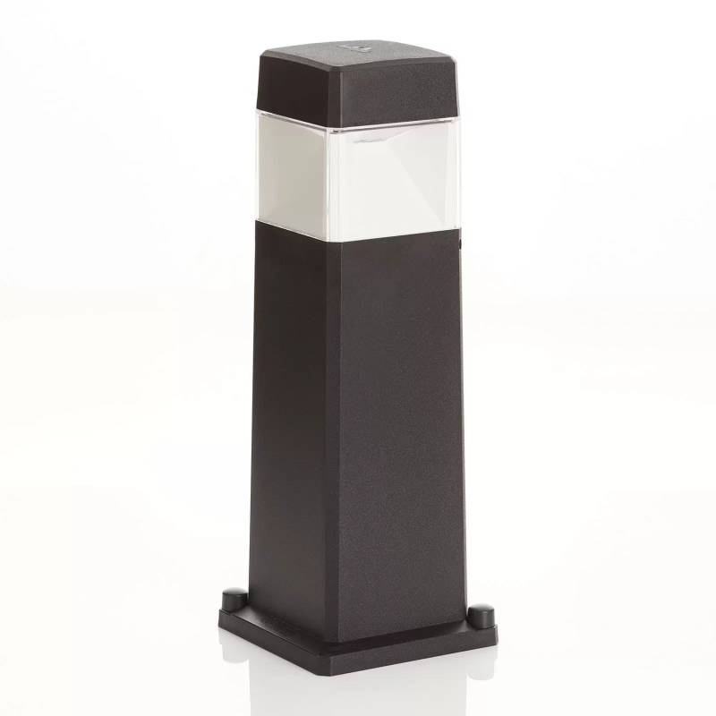 Led Sockelleuchte Elisa Wegeleuchte Leuchte Lampe Licht 500 Schwarz Klar 10 W Cct B-Ware von no name