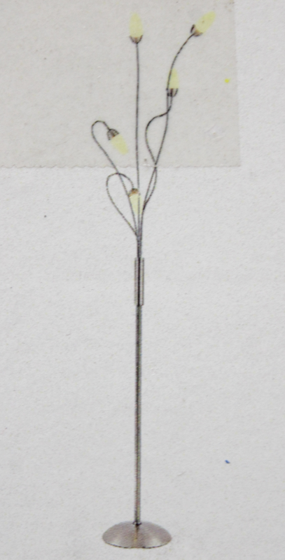 B-Ware Led Stehlampe Deyan 5 Flammig Stehlampe Standleuchte Lampe Leuchte 29 W 180cm von no name