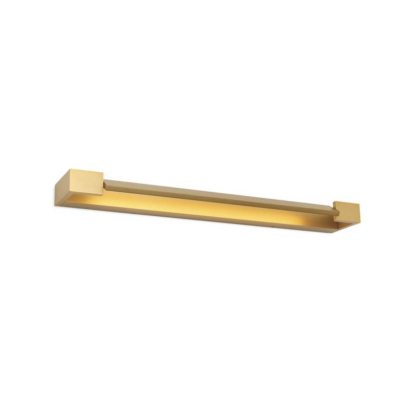 Marylin Led Bad Wandlampe Leuchte Spiegellicht 60 Cm Gold Aluminium Warmweiß B-Ware von no name