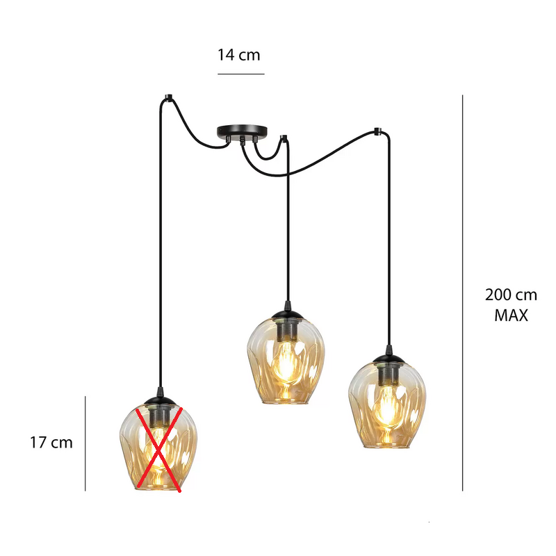 Pendellampe Starla Hängeleuchte Deckenleuchte Leuchte Lampe Siehe Text/Foto B-Ware Pendellampe Starla Hängeleuchte Deckenleuchte Leuchte Lampe Siehe Text/Foto B-Ware von no name