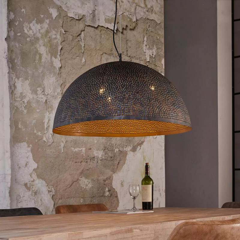 Pendelleuchte Punchray aus Metall einflammig Deckenleuchte Hängeleuchte Lampe von no name