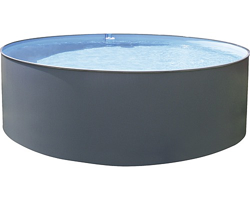 Stahlwandbecken Set ø457cm H120cm Leiter Skimmer Filteranlage Schwimmbecken Pool B-Ware von no name