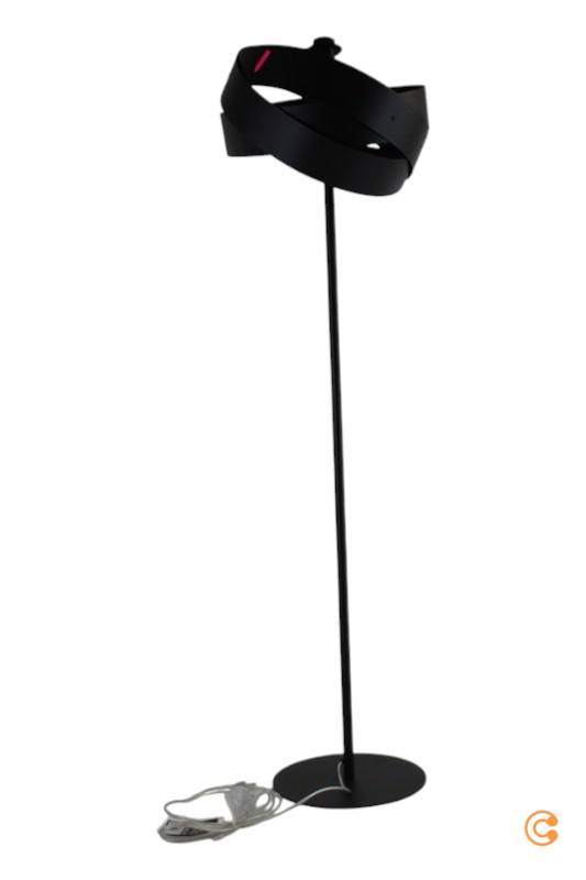 B-Ware Stehlampe Tornado Schwarz Stehleuchte Lampe Leuchte Leselampe Siehe Text/Foto von no name