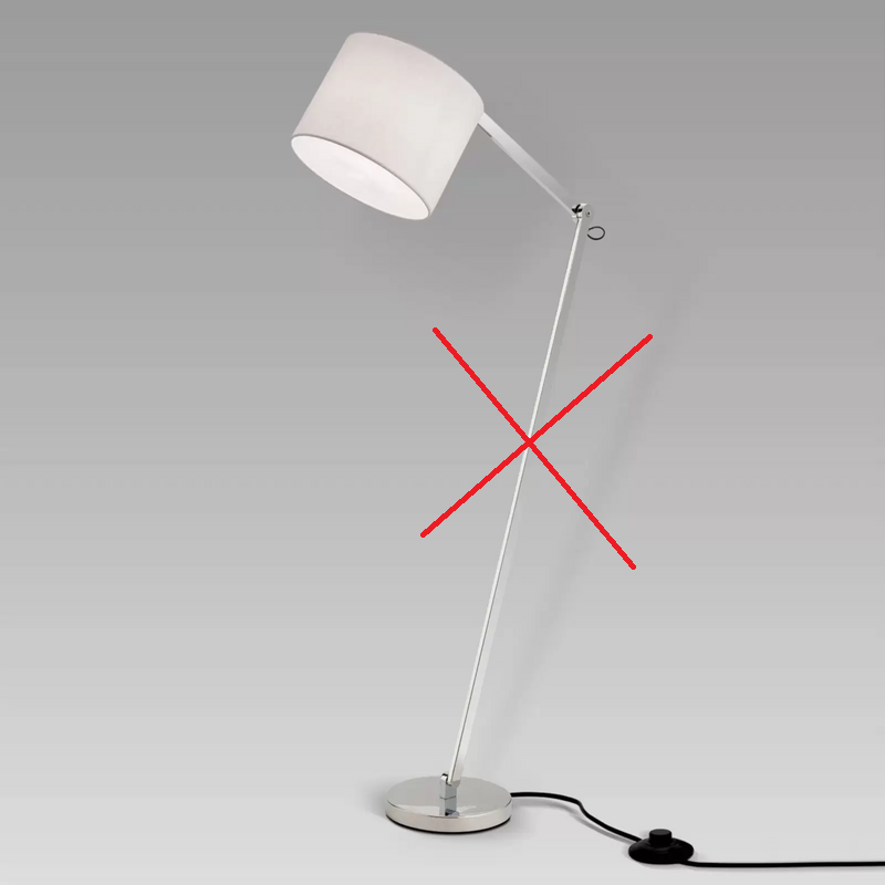 Stehleuchte Artak mit weißem Leinenschirm Standleuchte Lampe SIEHE TEXT/FOTO Stehleuchte Artak mit weißem Leinenschirm Standleuchte Lampe SIEHE TEXT/FOTO von no name