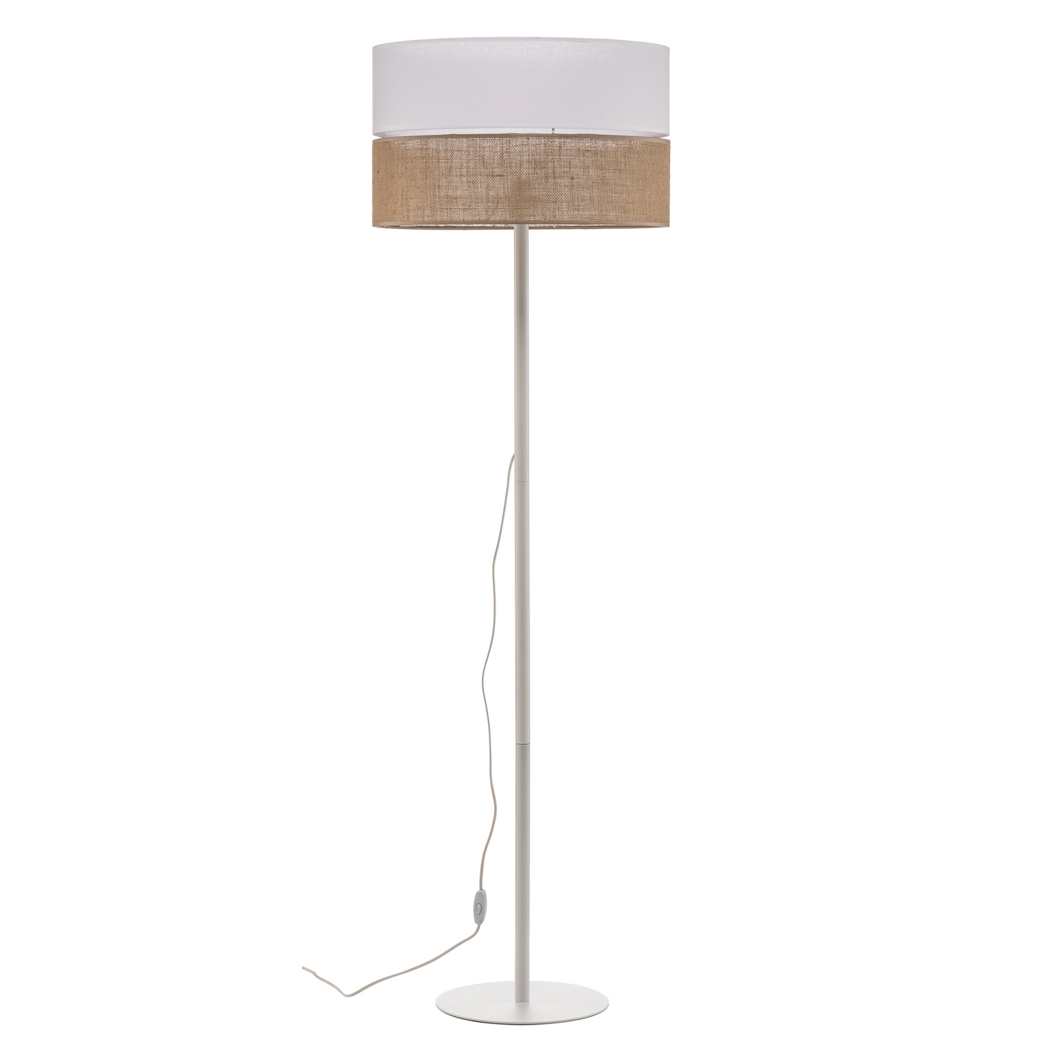 Stehleuchte Linobianco Schirm Aus Stoff Und Jute Stehlampe Lampe Leuchte Spot B-Ware Stehleuchte Linobianco Schirm Aus Stoff Und Jute Stehlampe Lampe Leuchte Spot B-Ware von no name