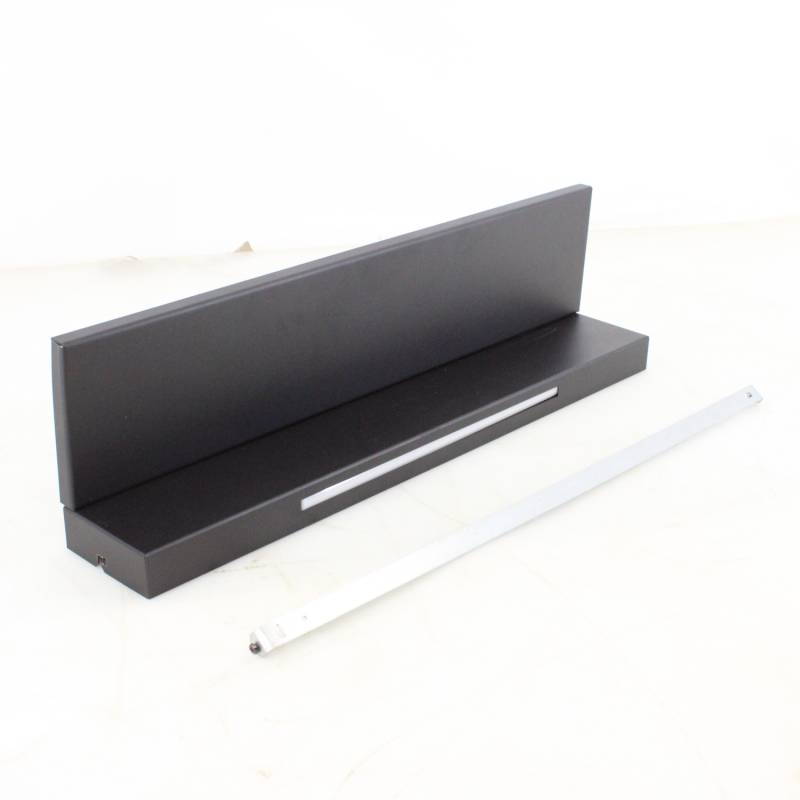 B-Ware Wandleuchte Shelf Schwarz Stahl 60 Cm Lang 2 X Led Wandlampe Siehe Text/Foto von no name