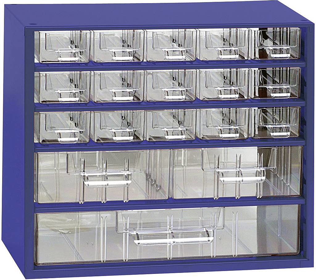 Werkstatt Magazin 307 X 155 X 284 Mm Anzahl Fächer: 18 Feste Unterteilung B-Ware von no name