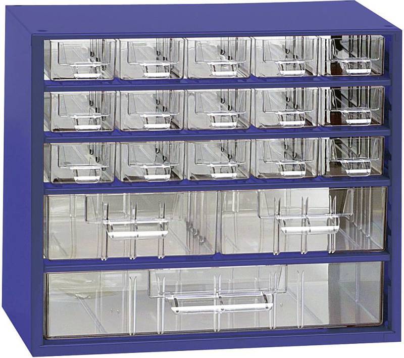 Werkstatt Magazin 307 X 155 X 284 Mm Anzahl Fächer: 18 Feste Unterteilung B-Ware von no name