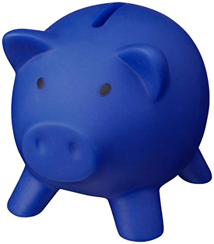 Sparschwein Sparbüchse Geld sparen Dekoration Schwein Schweinchen Piggy Miss Verch. Farben von notrash2003 (Blau) von noTrash2003