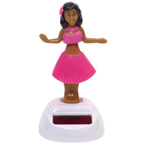 notrash2003 Solar Wackelfigur Hula pink bewegt die Hüften bei Sonneneinfall notrash2003 Solar Wackelfigur Hula pink bewegt die Hüften bei Sonneneinfall von noTrash2003