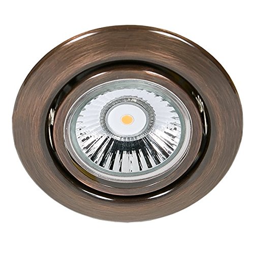 D 3830 antik kupfer-gebürstet Downlight NOBILE 1760000700 von nobilé