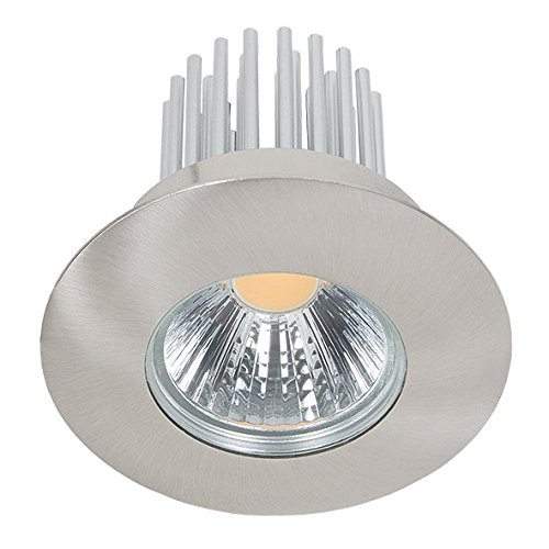 nobilé Downlight A 5068 S IP44, 12 W, nw 38 Grad, nickel-gebürstet NO-1857670914 von nobilé