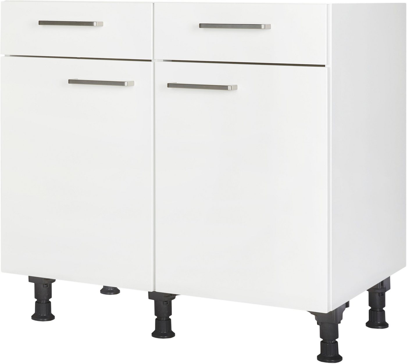 nobilia® Unterschrank "Touch", vormontiert, mit höhenverstellbaren Sockelfüßen, Breite 90cm von nobilia®