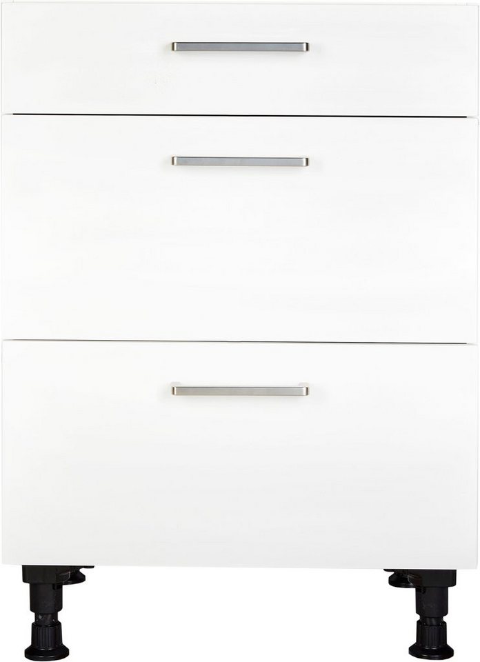 nobilia® elements Unterschrank elements", vormontiert, mit Schubkästen und Vollauszügen, in den Breiten 30cm, 45cm, 60cm und 90cm" von nobilia® elements