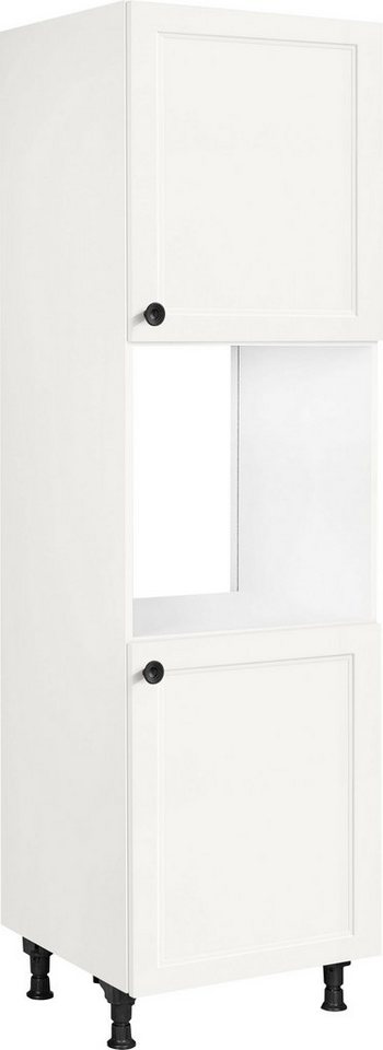 nobilia® Herdumbauschrank Cascada", Ausrichtung wählbar, mit zwei zusätzlichen Türen, vormontiert, Breite/Höhe: 60/167,8 cm" von nobilia®