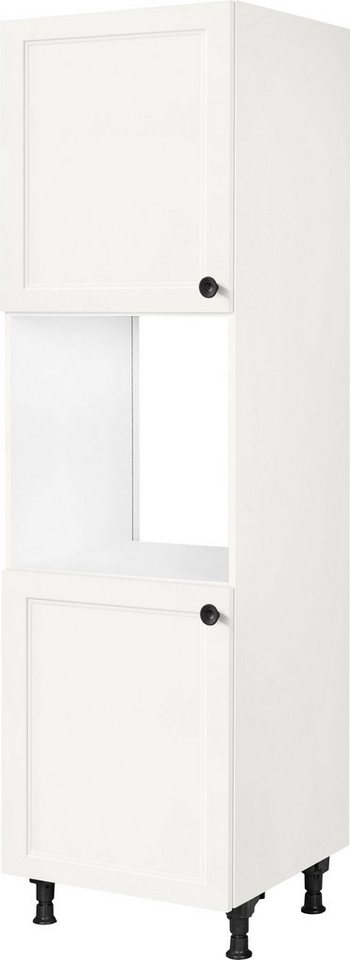 nobilia® Herdumbauschrank Cascada", Ausrichtung wählbar, mit zwei zusätzlichen Türen, vormontiert, Breite/Höhe: 60/167,8 cm" von nobilia®
