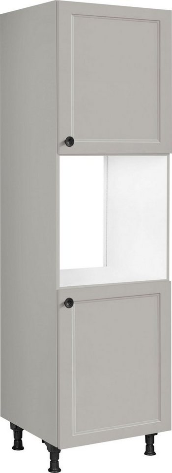 nobilia® Herdumbauschrank Cascada", Ausrichtung wählbar, mit zwei zusätzlichen Türen, vormontiert, Breite/Höhe: 60/167,8 cm" von nobilia®