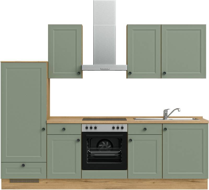 nobilia® Küchenzeile "Cascada I", vormontiert, Ausrichtung wählbar, Breite 270 cm, wahlw. mit E-Geräten von Nobilia