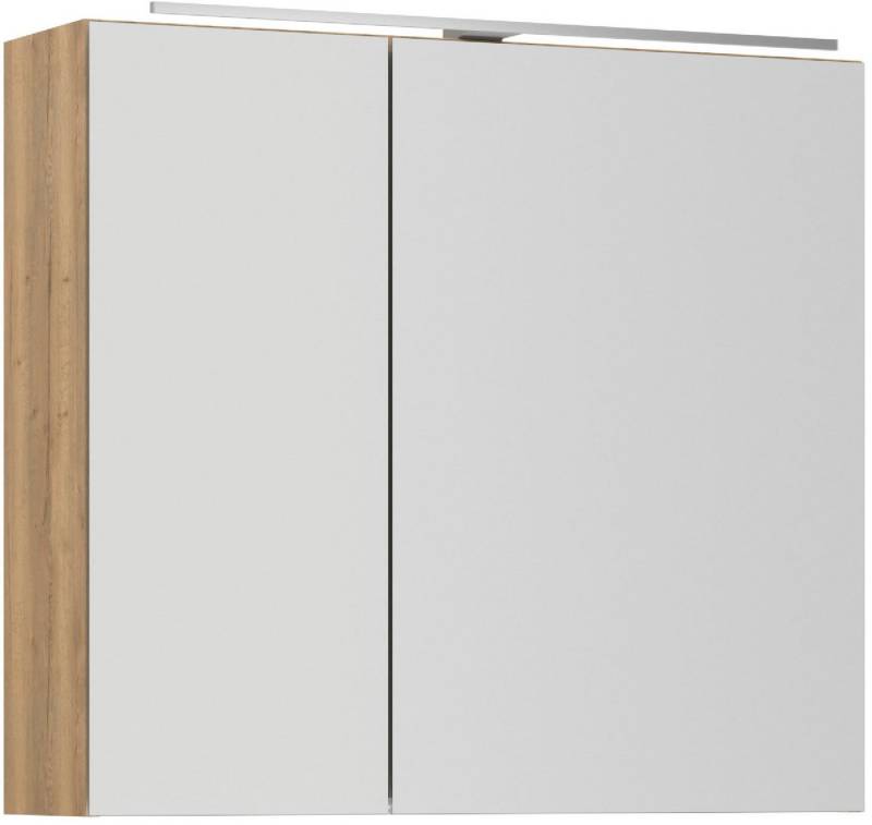 nobilia® Spiegelschrank in Breiten 60, 80, 100 und 120 cm, innenliegende Steckdose von nobilia®