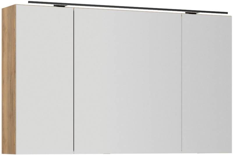nobilia® Spiegelschrank Prina (inkl. Beleuchtung mit Dimmerfunktion) in Breiten 60, 80, 100 und 120 cm, innenliegende Steckdose von nobilia®