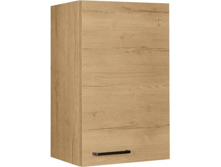 Hängeschrank NOBILIA  Structura , Ausrichtung wählbar, vormontiert , braun (front und korpus: eiche sierra nachbildung), B:45cm H:72cm T:37,2cm, Schränke, in drei Breiten: 30, 40 und 60 cm, mit Soft-Close-Funktion von nobilia