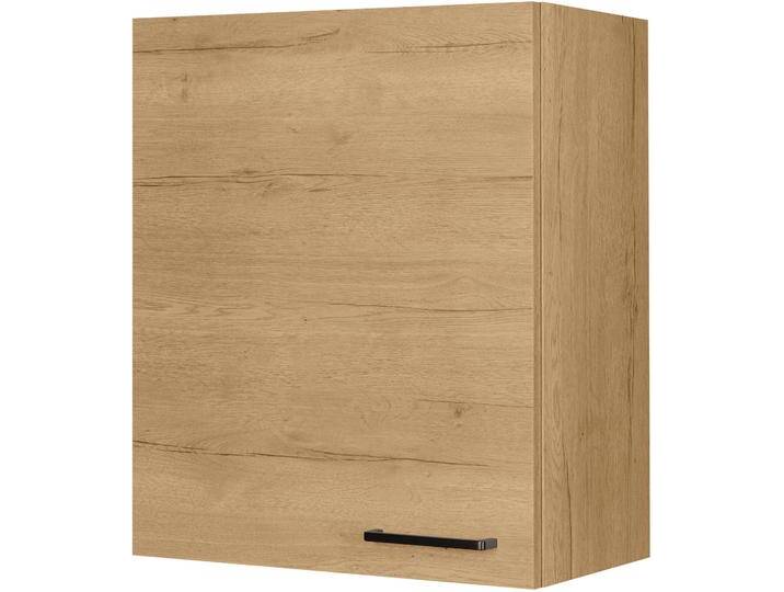 Hängeschrank NOBILIA  Structura , Ausrichtung wählbar, vormontiert , braun (front und korpus: eiche sierra nachbildung), B:60cm H:72cm T:37,2cm, Schränke, in drei Breiten: 30, 40 und 60 cm, mit Soft-Close-Funktion von nobilia