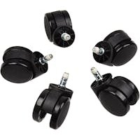 Hartbodenrollen mit autom. Feststellfunktion von noblechairs