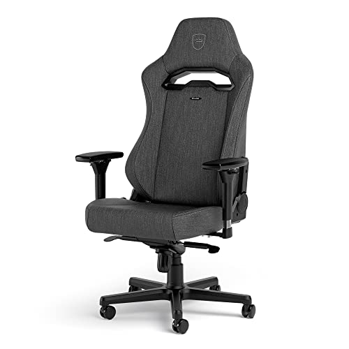 noblechairs Hero ST TX Anthracite TX Gaming Stuhl - Bürostuhl Ergonomisch - Gamer Stuhl - Schreibtischstuhl - Gaming Chair PC - Gaming Sessel - Gaming Stuhl 150 kg Belastbarkeit - Textilgewebe von noblechairs