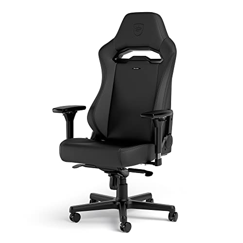 noblechairs Gaming Stuhl Hero ST Black Edition Komfortabler und Langlebiger Gaming Chair, Gaming Sessel, Perfekt Optimierte Ergonomie, PC Stuhl, Gaming Stuhl 150 kg Belastbarkeit von noblechairs