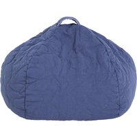 Nobodinoz - Landscape Sitzsack gesteppt, 65 x 40 cm, cobalt von nobodinoz