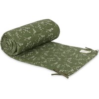 Nobodinoz - Nest Babybett Umrandung, 207 x 32 cm, green jasmine von nobodinoz