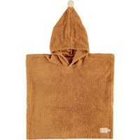 Nobodinoz - So cute Baby Badeponcho, 55 x 58 cm, caramel von nobodinoz