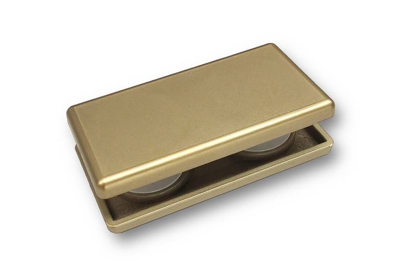 nodeko Magnethalter für Gardinen 1 Stück Magnetgriff, für Flächenvorhänge, Schiebegardinen, Rollos, als Pinnwandmagnet, stark & funktionell, Größe 4 cm x 8 cm von nodeko
