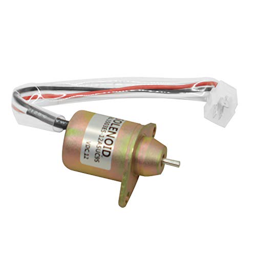none-branded 12 V SA-4561T SA-4561T 1503ES-12A5UC9S Solenoid Abschaltung für Kubota CT4.91-V1505 CT3.69- D1105 Optim a Maxim a Therm oder Kin g von none-branded