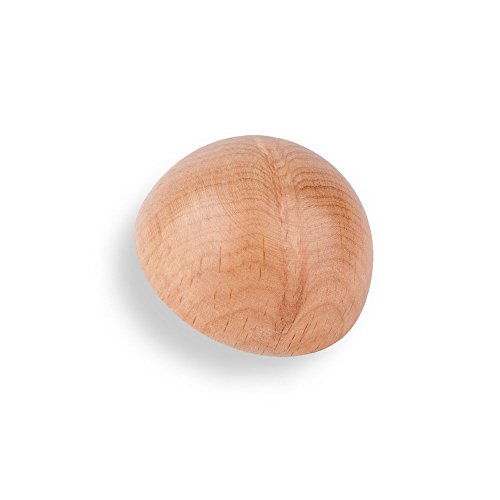 Endkappe Holz Buche mit Zapfen lackiert für Handläufe mit Durchmesser 45mm von Unbekannt