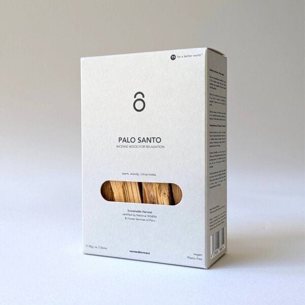 noneedformore Premium Palo Santo Räucherwerk SERFOR Zertifiziert Nachhaltiger Anbau von noneedformore