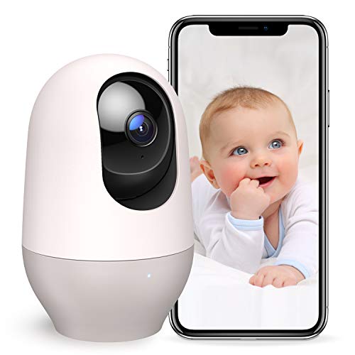 nooie Babyphone, 360 Baby Kamera WLAN, Baby Monitor with Camera, Babyphone mit Kamera und Handy App, 1080P HD Nachtsicht, KI-Tracking, Gegensprechfunktion, Kompatibel mit Alexa und 2.4Ghz WiFi nooie Babyphone, 360 Baby Kamera WLAN, Baby Monitor with Camera, Babyphone mit Kamera und Handy App, 1080P HD Nachtsicht, KI-Tracking, Gegensprechfunktion, Kompatibel mit Alexa und 2.4Ghz WiFi von pro nooie nooie