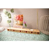 Kartenhalter Fotohalter Mit Geburtsdaten Aus Buchenholz Kartenhalter Fotohalter Mit Geburtsdaten Aus Buchenholz von nordherzDE