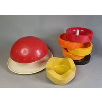 Partyigel | "Teco' Vintage Objekt Mit Originalkarton Und -sticks 60-70Ies von nordiskmoebler