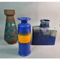 Scheurich | Hutschenreuther Vasen Keramik German Pottery Midcentury von nordiskmoebler