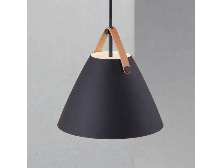 DFTP by Nordlux Hängelampe Strap, dimmbar, schwarz, für Wohn- / Esszimmer, Metall, Skandinavisch, Pendelleuchte von nordlux