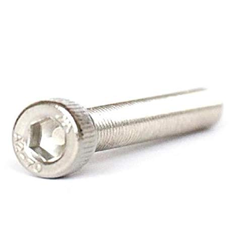 Zylinderschrauben mit Innensechskant - M5x20 - (50 Stück) - DIN 912 (ISO 4762) - Vollgewinde - Zylinderkopfschrauben - aus rostfreiem Edelstahl A2 V2A | norm-genau® von norm-genau