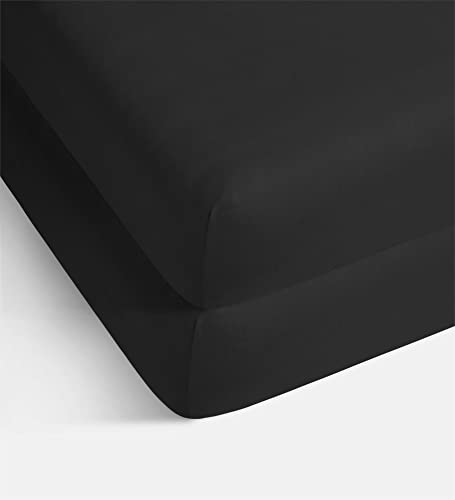 2 x Bambus Spannbettlaken Spannbettuch Bettlaken aus 100% Bambus 210 g/m² Oeko Tex Farbe Schwarz Größe 180-200 cm x 200 cm x 30 cm 2 x Bambus Spannbettlaken Spannbettuch Bettlaken aus 100% Bambus 210 g/m² Oeko Tex Farbe Schwarz Größe 180-200 cm x 200 cm x 30 cm von normani