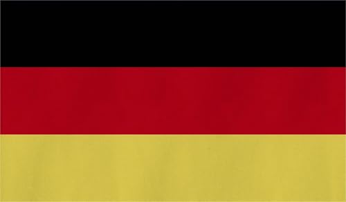 Flagge Großformat 250 x 150 cm wetterfest Fahne in 18 verschiedenen Ausführungen mit ösen Farbe Deutschland von normani