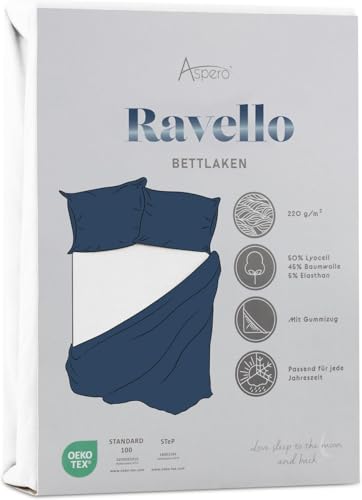 Spannbettlaken aus weichem Lyocell-Baumwoll Material mit 35 cm Steghöhe - atmungsaktives Spann-Betttuch Baumwoll-Bettlaken Laken Farbe 1 x Weiß Größe 80-100 cm x 200 cm x 35 cm Spannbettlaken aus weichem Lyocell-Baumwoll Material mit 35 cm Steghöhe - atmungsaktives Spann-Betttuch Baumwoll-Bettlaken Laken Farbe 1 x Weiß Größe 80-100 cm x 200 cm x 35 cm von normani