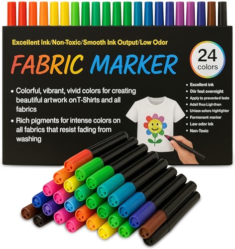 Weiße Fahne zum selber gestalten exkl 24 Textilstifte DIY ABI-Plakat Kindergeburstag Junggesellenabschied Hochzeit Demo Farbe Textilstifte von normani