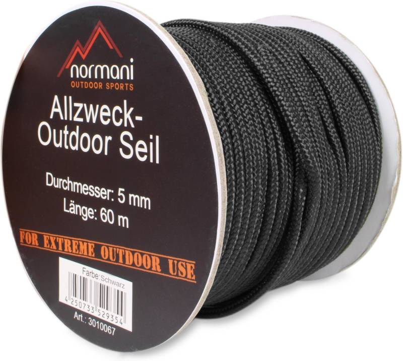 normani Allzweck-Outdoor-Seil 5 mm x 60 m Chetwynd Seil von normani