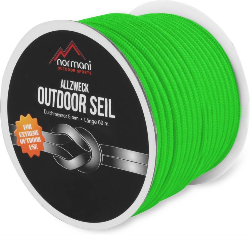 normani Allzweck-Outdoor-Seil 5 mm x 60 m Chetwynd Seil von normani