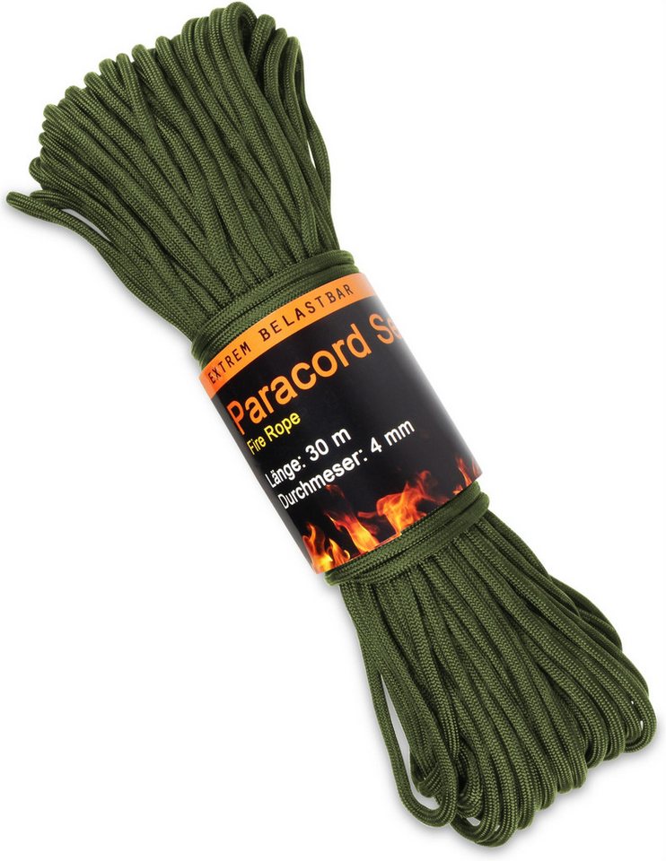 normani Entzündbares 550-Paracord-Seil, 4 mm x 30 m Seil, Entzündbares 550-Paracord-Seil, 4 mm x 30 m „Fire Rope“ normani Entzündbares 550-Paracord-Seil, 4 mm x 30 m Seil, Entzündbares 550-Paracord-Seil, 4 mm x 30 m „Fire Rope“ von normani